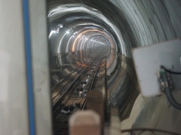 Tunel del funicular de Bulnes